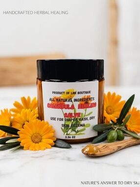 Calendula Healing Salve - Nourishing Skin Repair Handmade